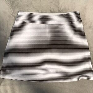 Soybu Athletic Skort Skirt Black & White Stripe Size XS‎